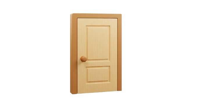 Wooden door